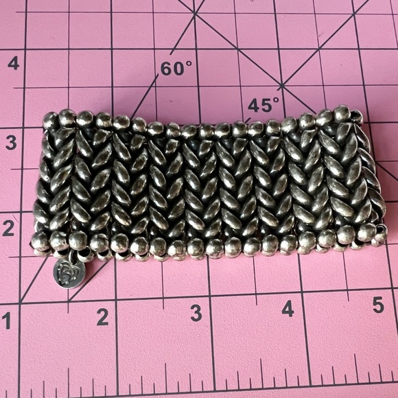 Philippe Audibert Paris ~ Silver Stretch Bracelet ~ Rare - Picture 7 of 7